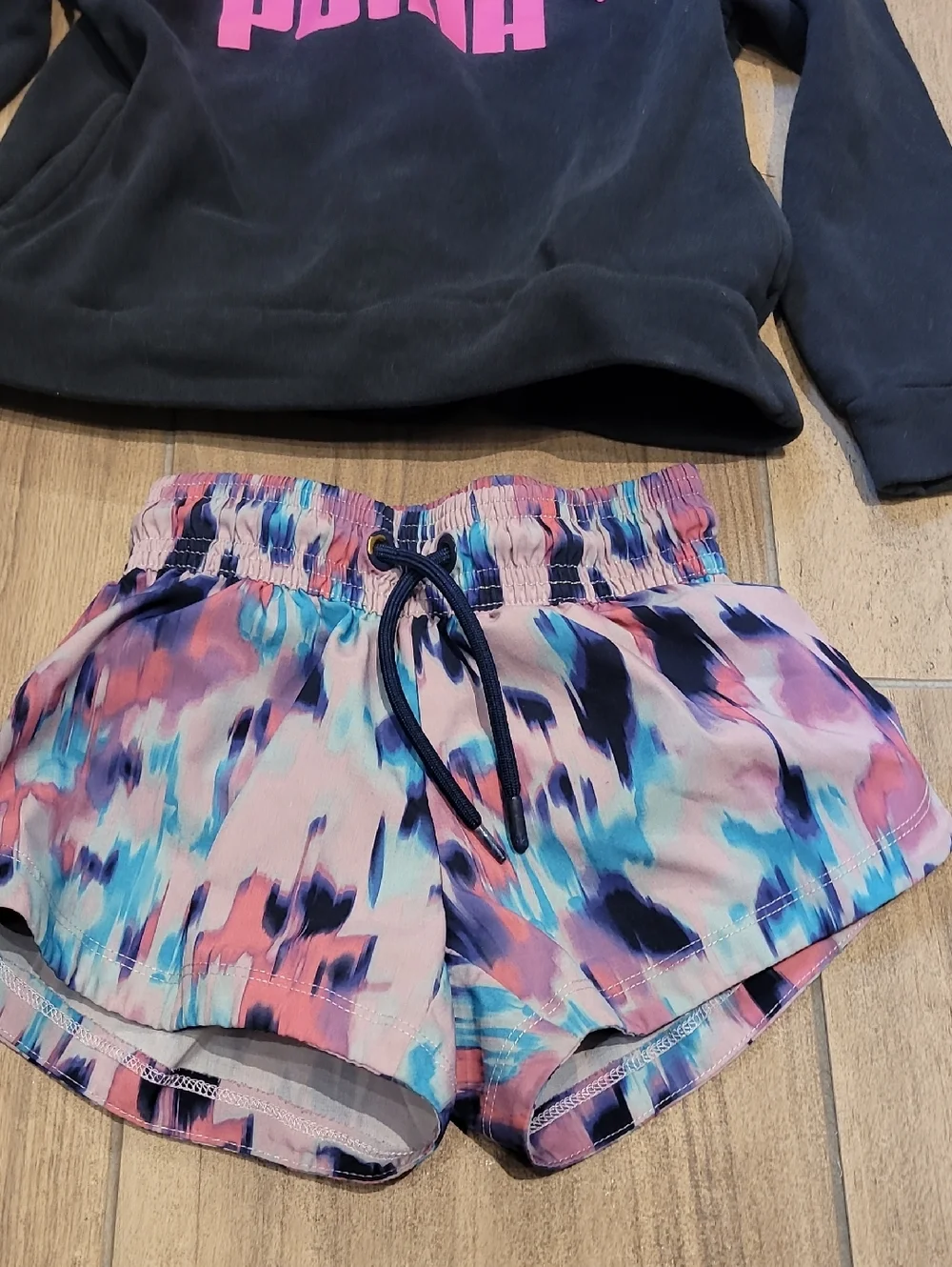 Puma Hoodie Xs Members Mark 4 Shorts - Picture 2 of 3